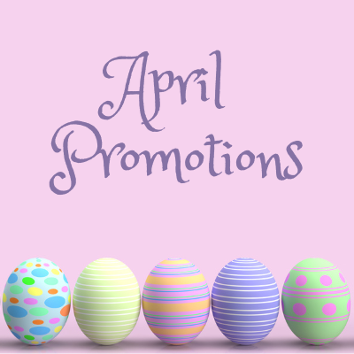 Promotion image for Spring Promotions Have Arrived!